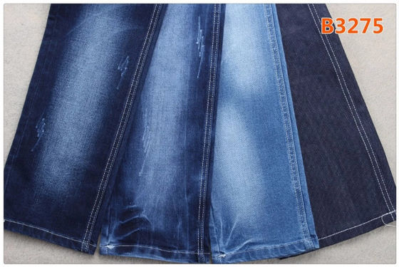 Giá tốt 9.5oz Quần jean mỏng Căng Chất liệu Vải denim 69 Cotton 26 Polyester 2 Elastane trực tuyến