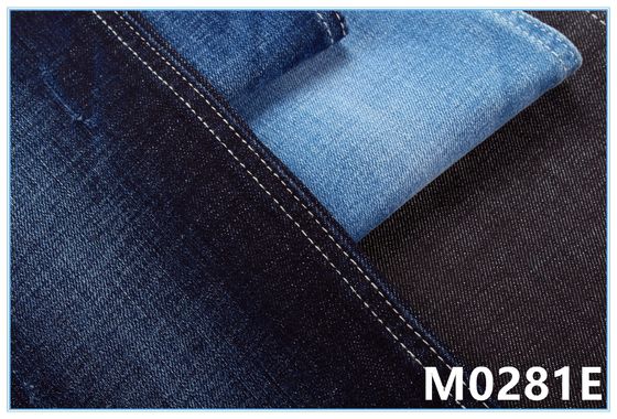 Giá tốt 373g 11oz 58% Cotton Crosshatch Denim Vải dệt cho quần jean nam trực tuyến