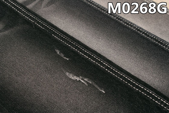 Giá tốt 81 Cotton 18 Polyester 1 Spandex Lưu huỳnh Nhuộm Cotton Polyester Spandex Denim Vải trực tuyến