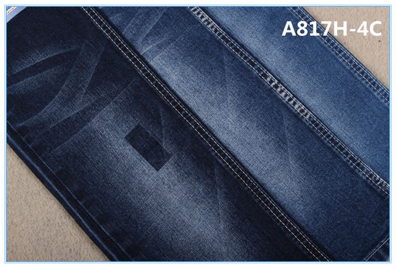 Giá tốt 11,2oz 67% Ctn 27% Poly 3% Spx Cotton Polyester Vải Denim cho quần jean nam trực tuyến