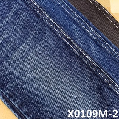 Giá tốt 63 Cotton 33 Polyester 12oz Sanforizing Chất liệu jean co giãn Repreve trực tuyến