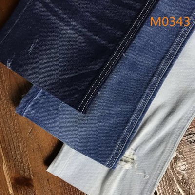 Giá tốt 69 Cotton 29 Polyester 2 Spandex Quần jean xanh đậm Vải denim thô 11 Oz trực tuyến