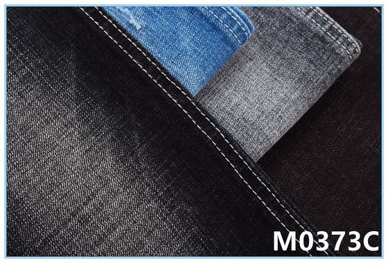 Giá tốt Tối 10,8oz 74% Ctn 25% Poly 1% Spx Vải denim Polyester co giãn trực tuyến