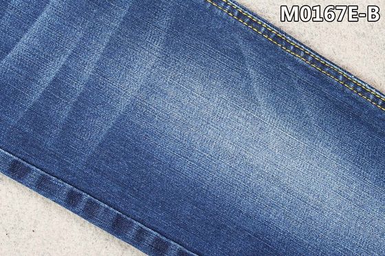 Giá tốt Sợi dây nhuộm Màu xanh đậm Siêu vải denim Chất liệu quần jean lõi kép trực tuyến