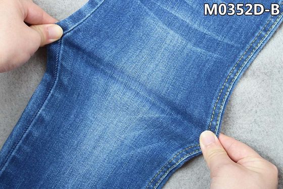 Giá tốt Desizing Cotton Polyester Spandex Denim Vải sợi dọc 11oz cho phụ nữ trực tuyến