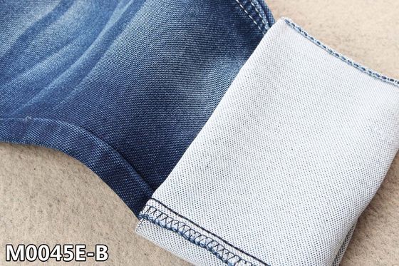 Giá tốt 10.6oz Vải cotton Spandex Denim Hai lớp Dệt mềm trực tuyến