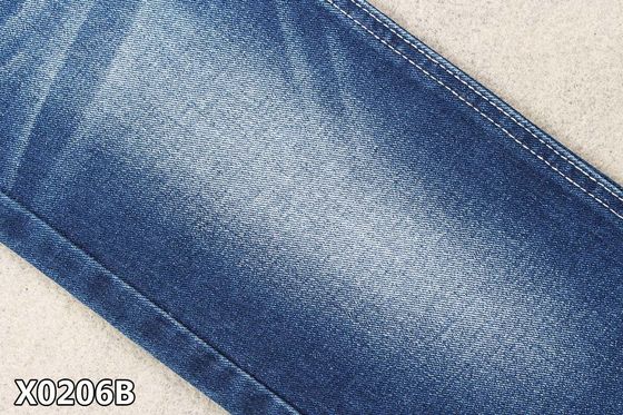 Giá tốt 10 X 7 OE Sợi C / P / R Cotton Polyester Denim Vải không giãn 12 Ounce trực tuyến