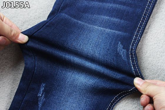 Vải denim co giãn 8.3OZ với Slub 2% Vải thun dệt vệ sinh