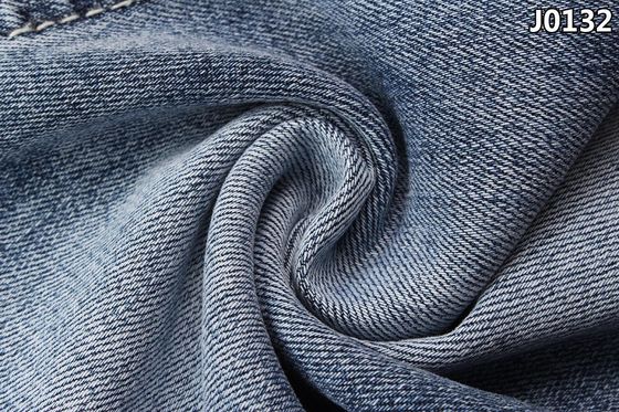Giá tốt 8.7 Oz Trọng lượng nhẹ trung bình Vải denim co giãn đàn hồi với sợi kéo vòng trực tuyến