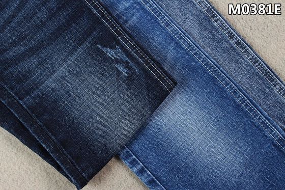Giá tốt 99% cotton 1% Spandex Vải denim chéo 12oz Chất liệu quần jean nam nặng trực tuyến