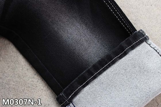 Giá tốt 9.5oz Giả dệt kim Denim Vải Sulfur Màu đen Hai lớp Căng trực tuyến