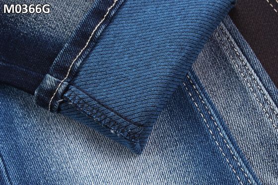 Giá tốt Vải Denim Sợi Ngang Màu Xanh Đầy Màu Sắc Theo Sân Với Chéo Lớn 12.2oz trực tuyến