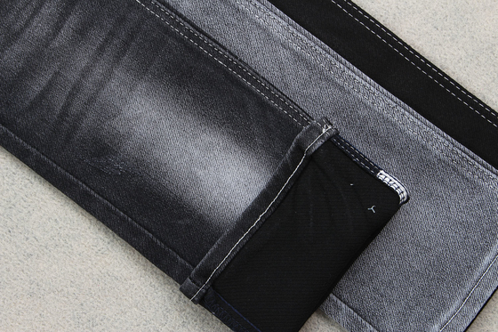 Vải denim 11Oz với mặt sau màu đen co giãn tốt cho quần jean nam