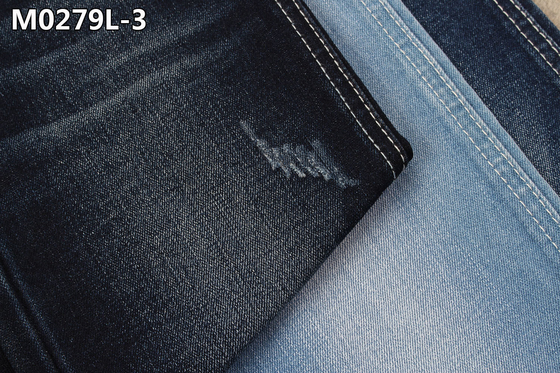 11oz Đàn ông Vải Denim đàn hồi Màu chàm Quần jean có kết cấu mũm mĩm Chất liệu thô Phong cách mỏng